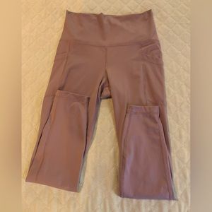 Yogalicious Lux leggings. Medium. 2 pocket.